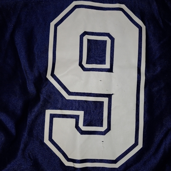 Dallas Cowboys Authentic Apparel #9 Tony Romo Navy Blue Football Jersey Size M. - Picture 4 of 6